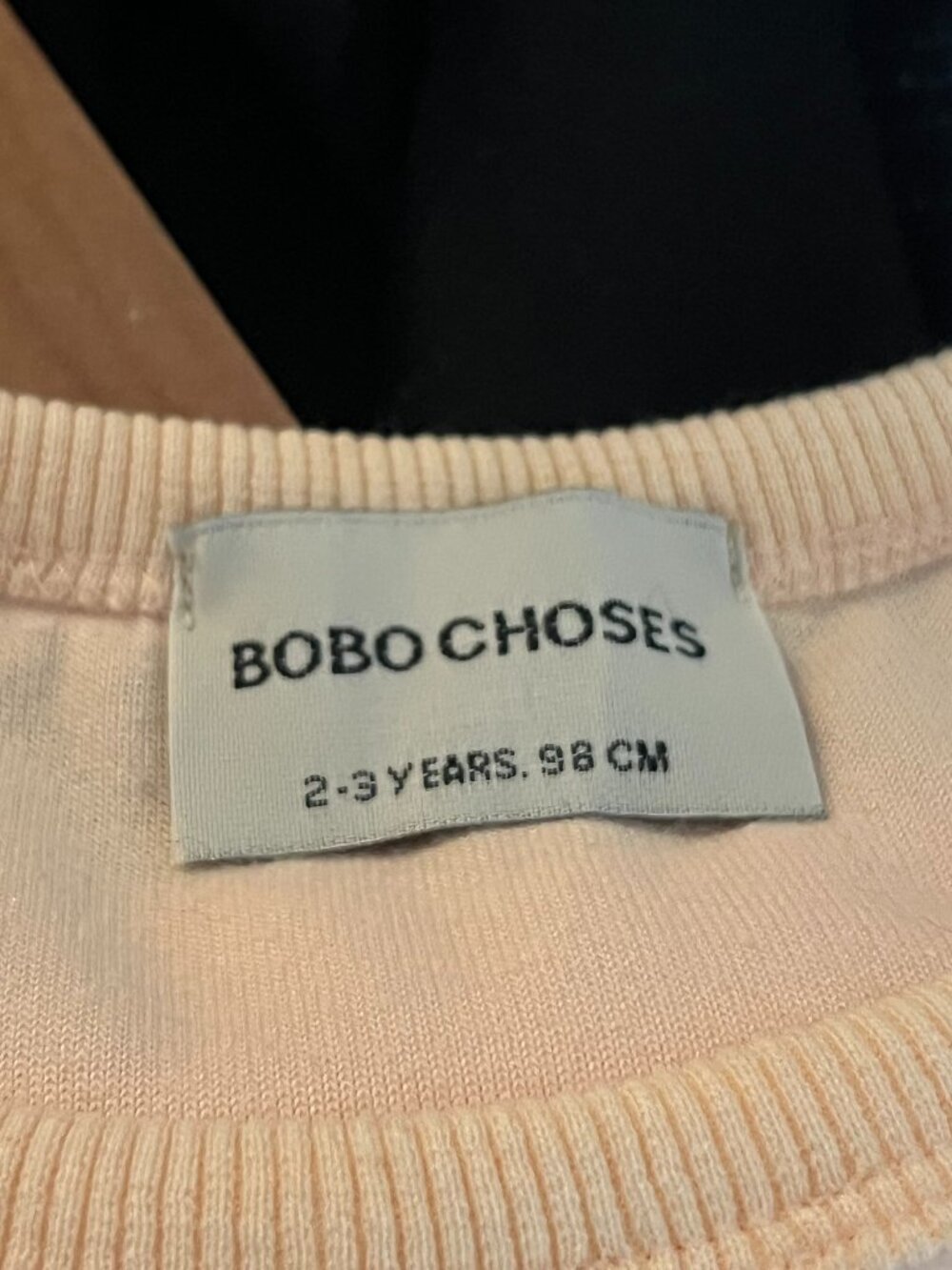 Bobo Choses Baby Sweatshirt Corner Stripes Velour 2-3 - Picture 6 of 9